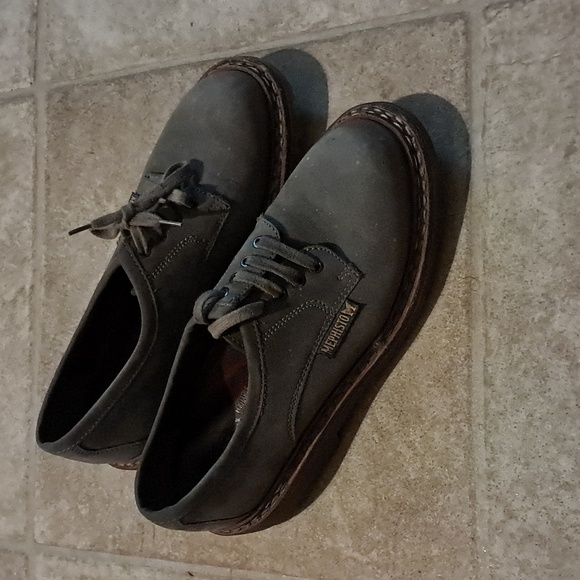 Mephisto Sherpa Oxford Lace Up 5.5 Made In France Academia Casual Basic Preowned - Picture 2 of 10